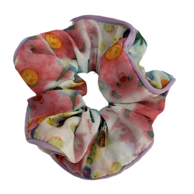 sweet stripe polka dots cloth hair tie