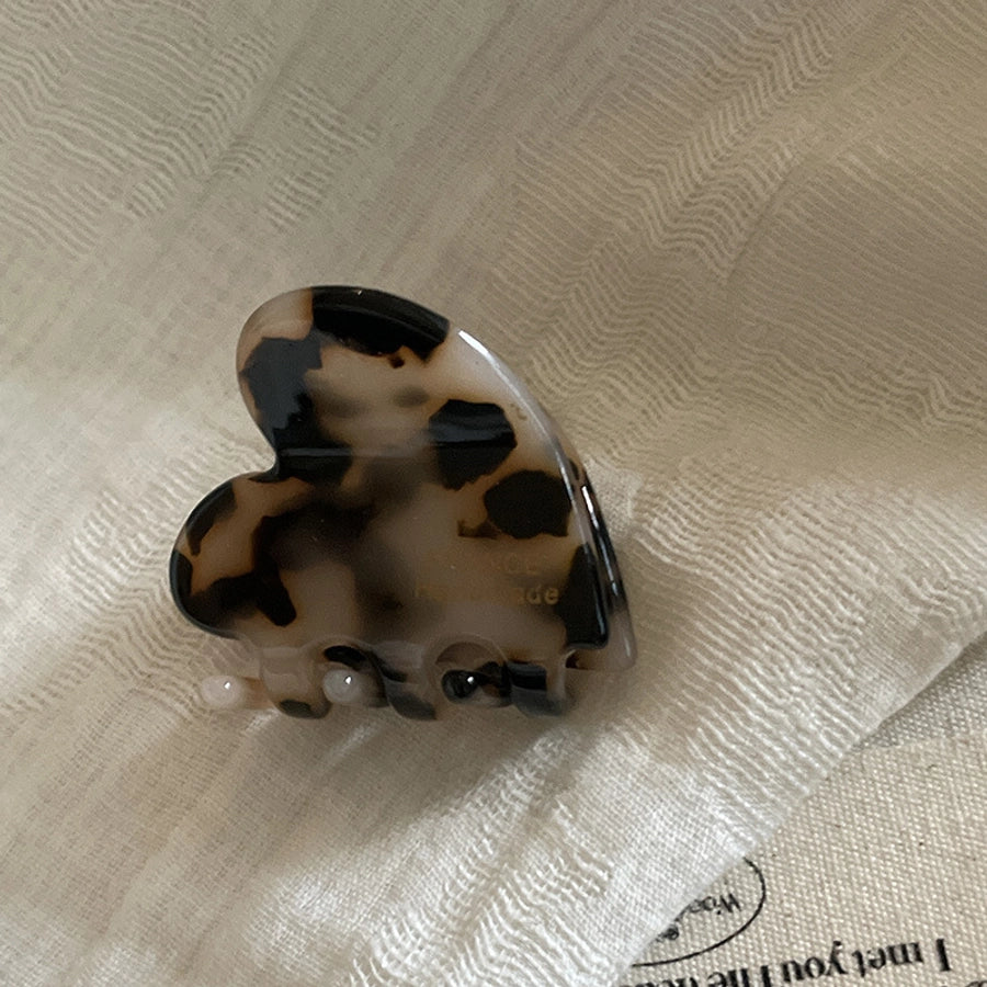 French love cute acetate hairpin small hair clip hair accessories small size side broken hairpin bangs clip hair grip hair accessories