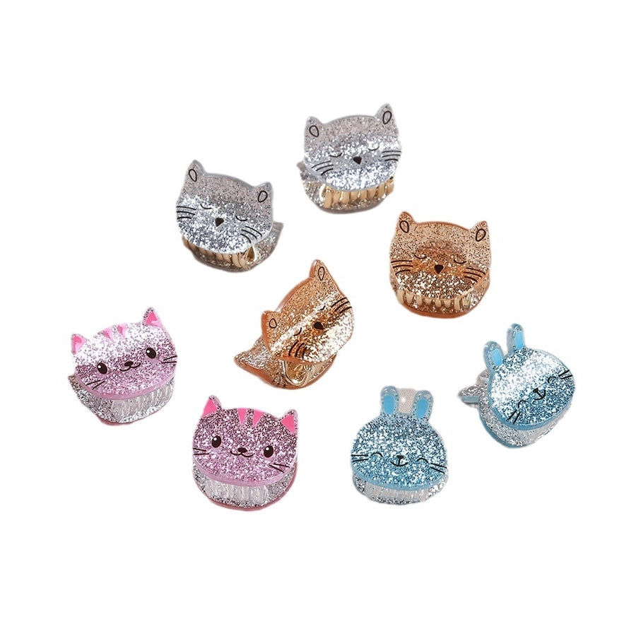 cartoon style animal arylic handmade hair claws