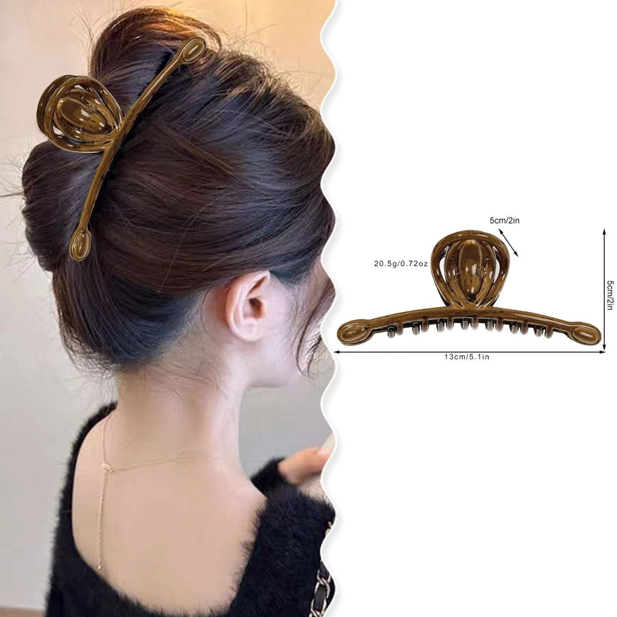 Women's Sweet Simple Style Geometric Plastic Hair Claws