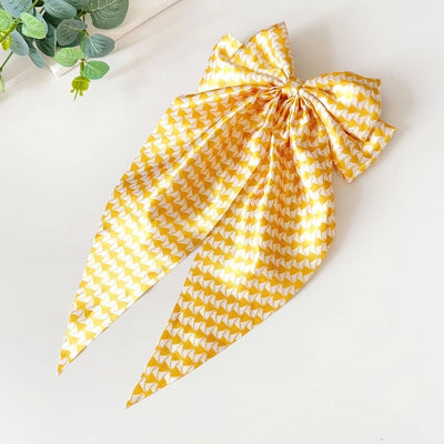 Women's Elegant Streetwear Bow Knot Cloth Hair Clip