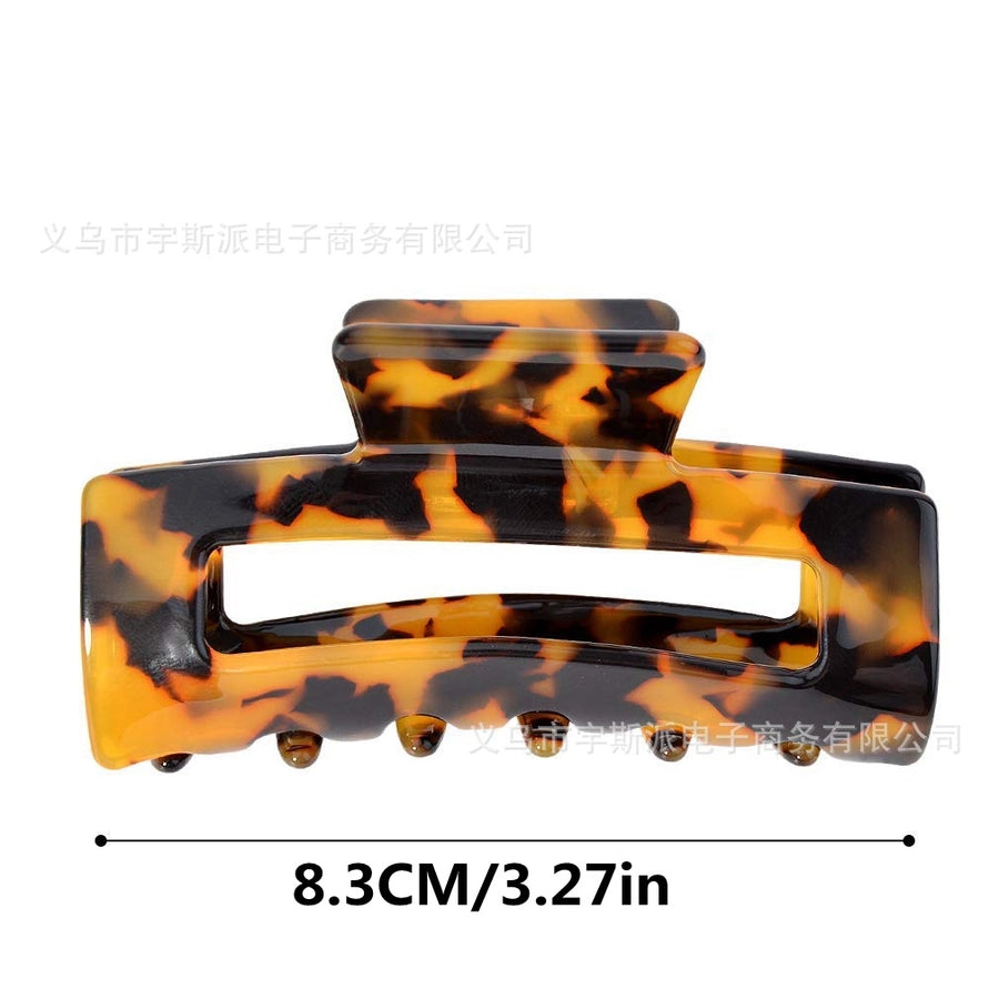 fashion decorative hairpin leopard hair accessories acetic acid plate clip spring clip spot a generation of hair