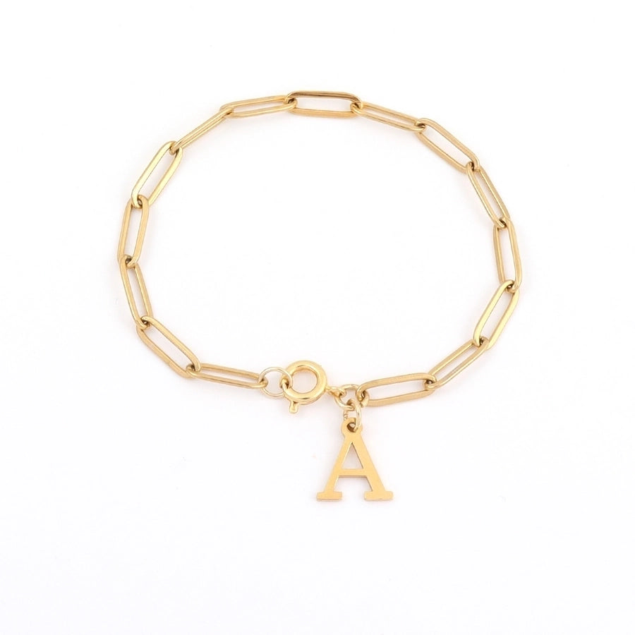 Basic Classic Style Letter 201 Stainless Steel 304 Stainless Steel Bracelets In Bulk