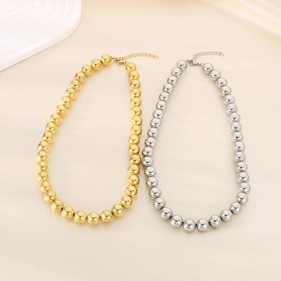 Jewelry Vintage Style Round 304 Stainless Steel 18K Gold Plated Jewelry Set
