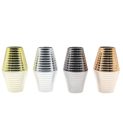 women's streetwear trumpet plastic plating hair buckle