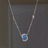 Copper Plating Geometric Pendant Necklace