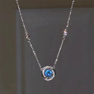Copper Plating Geometric Pendant Necklace