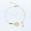 Copper Plating Tennis Racket Bracelets