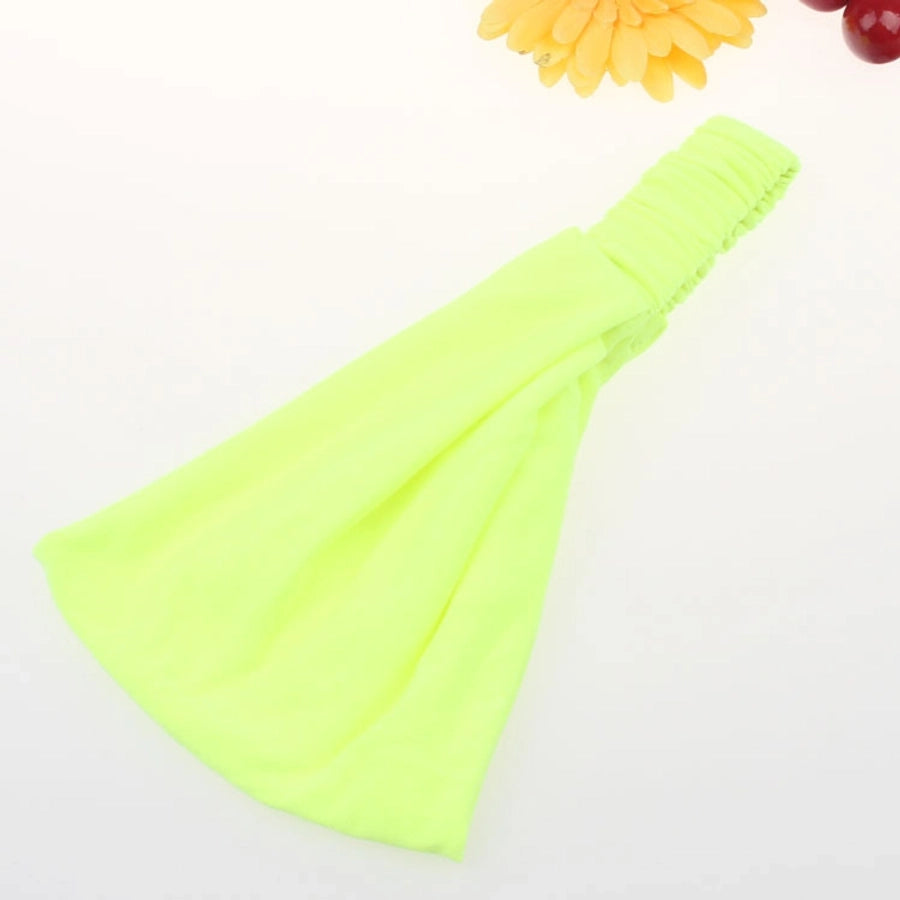 fashion solid color cotton hair band