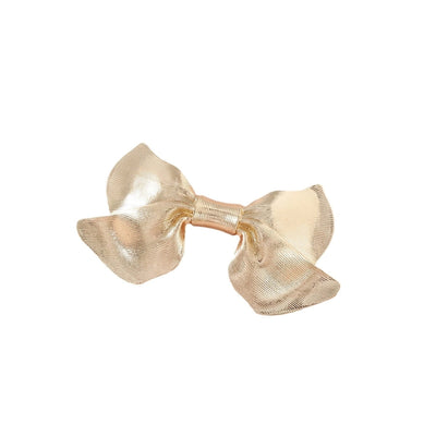 Women's Simple Style Geometric Bow Knot Alloy Plating Hair Clip