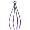 streetwear solid color rubber band hair tie
