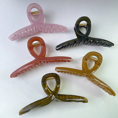 Oversized 15cm Grab Clip Simple Hair Volume Multi-hair Clip Shark Clip Advanced Sense Back Head Hair Headwear