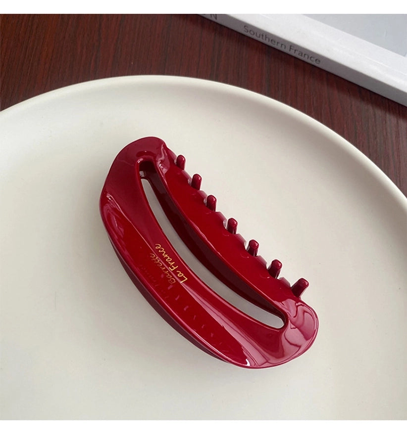 simple style letter acetic acid sheets hair claws