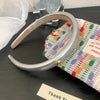 Women's Elegant Simple Style Solid Color Leather Hair Band