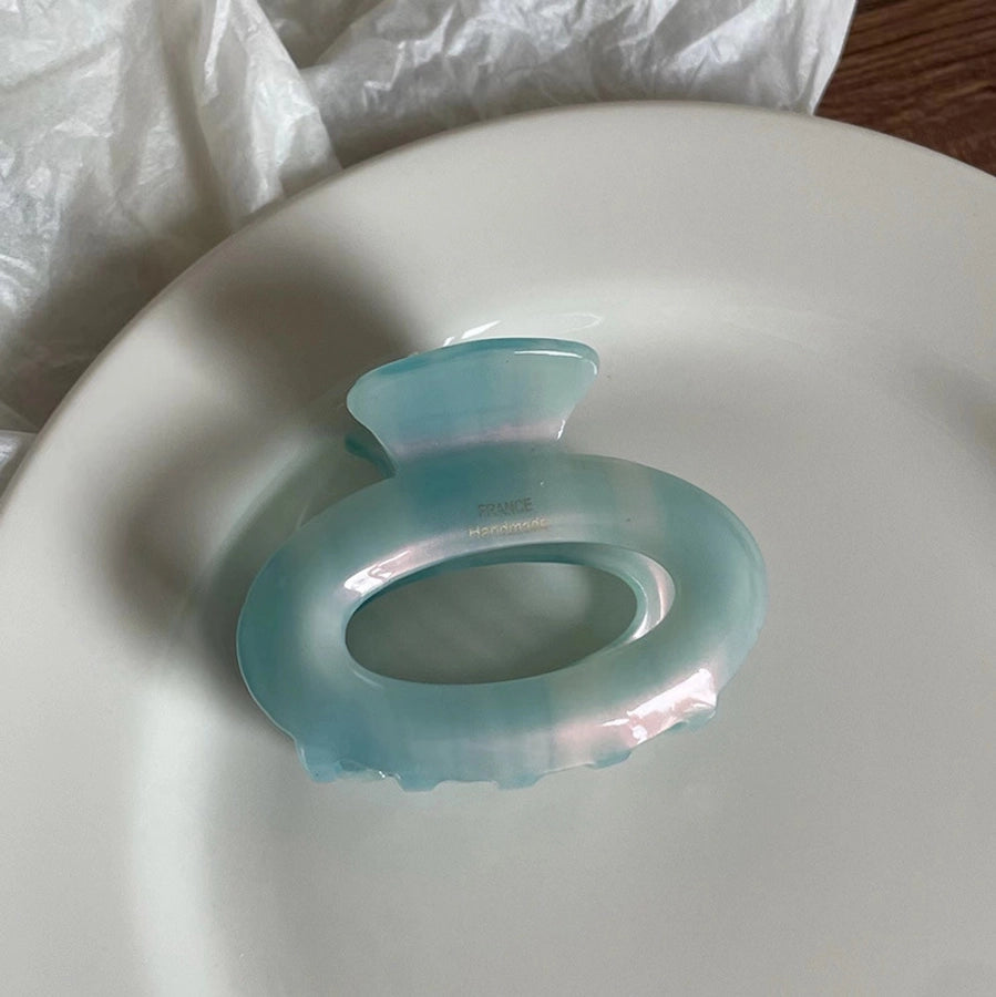 Women's Simple Style Solid Color Acetic Acid Hair Claws