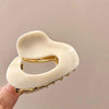 women's elegant retro solid color acetic acid sheets hair claws