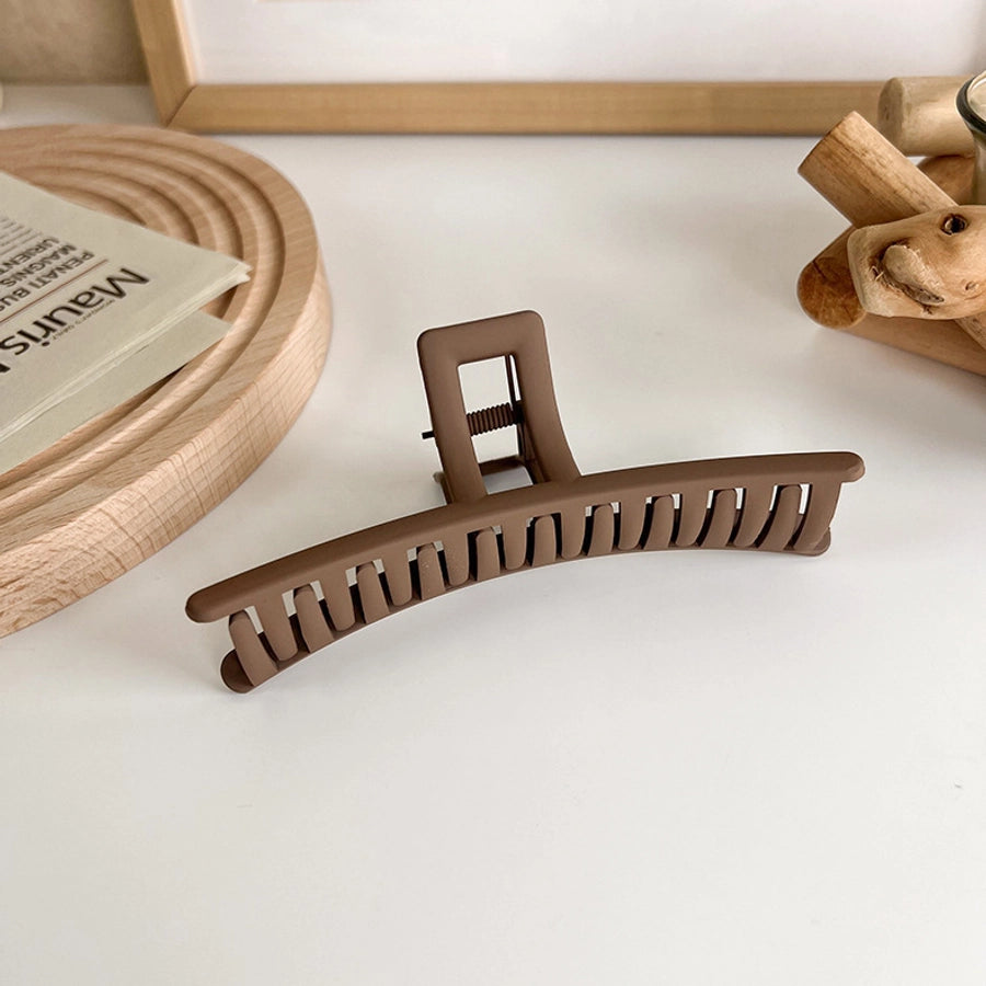 simple style geometric artificial pearl handmade hair claws 1 piece