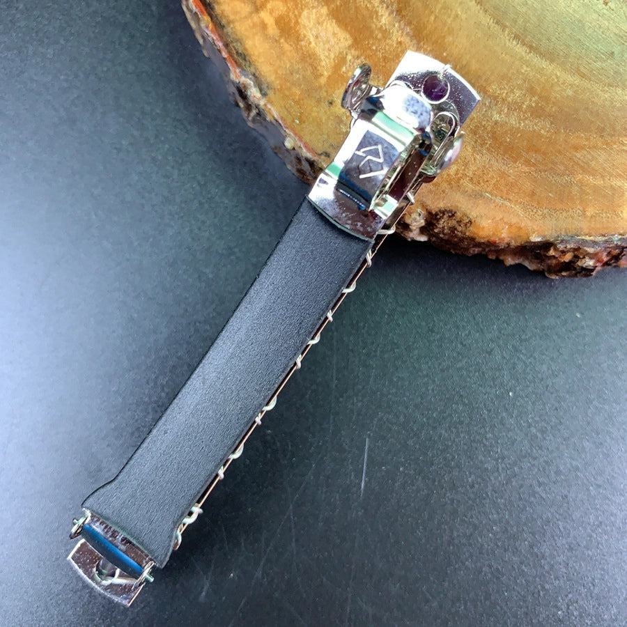 elegant lady geometric crystal plating hair clip