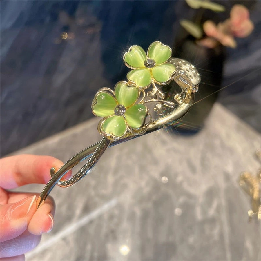 Women's Simple Style Classic Style Flower Alloy Hairpin