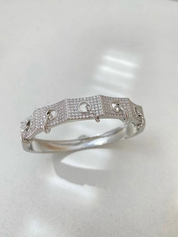 Jewelry Vintage Style Geometric Copper Mixed Metal Rings Bracelets