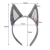 Women's Cartoon Style Solid Color Cloth Hair Band