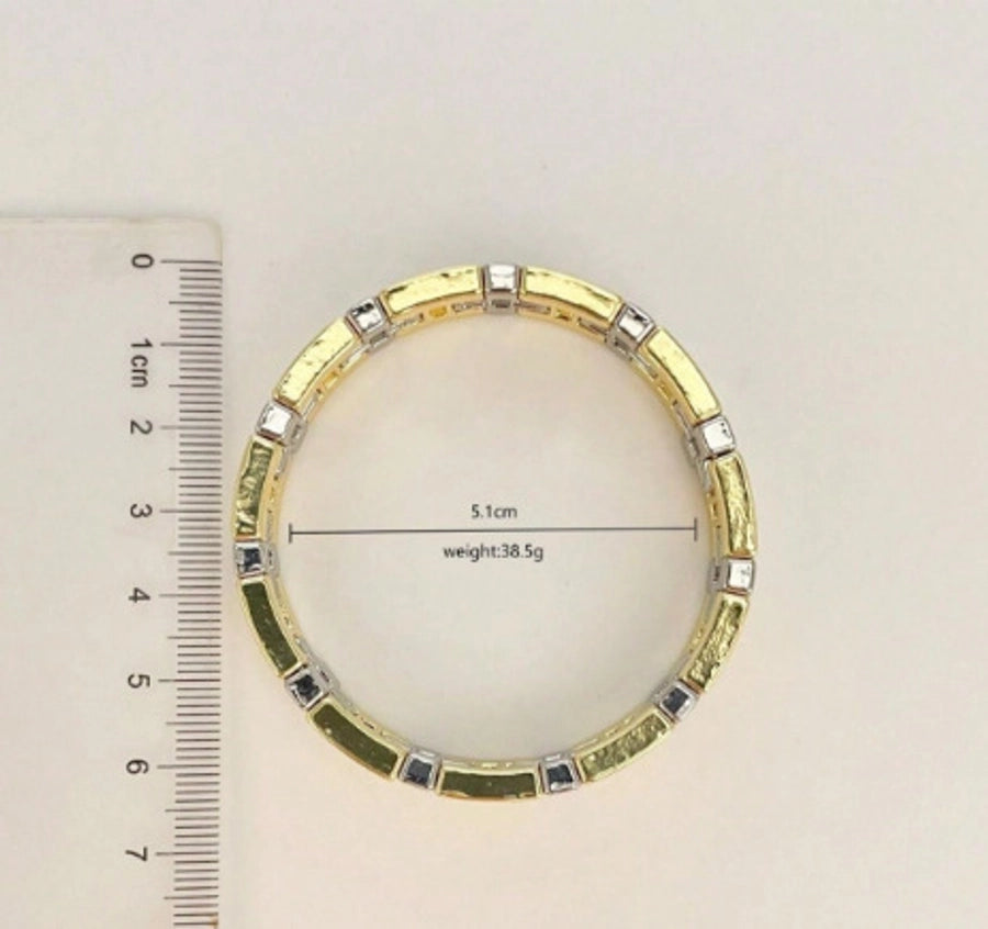 Copper Plating Geometric Bracelets