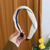 streetwear twist cloth hair band