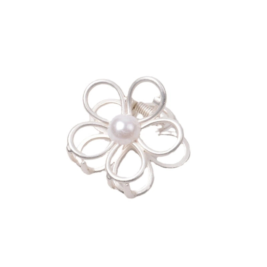 Women's Elegant Flower Alloy Plating Hair Claws