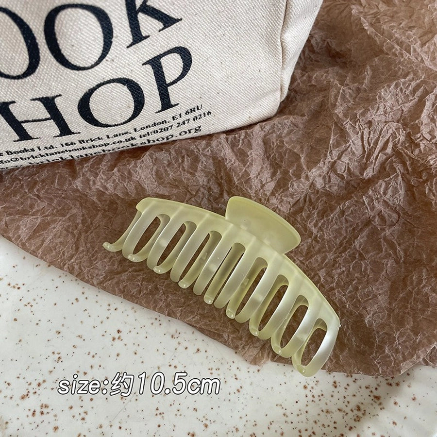 simple style geometric artificial pearl handmade hair claws 1 piece