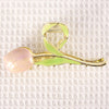 Small fresh tulip flower hairpin back head clip hair shark clip Japanese and Korean wind high-grade hair accessories women