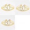 New Birthday Crown  60 Digital Birthday Headband Bridal Banquet Rhinestone Hair Accessories Alloy Headband Women