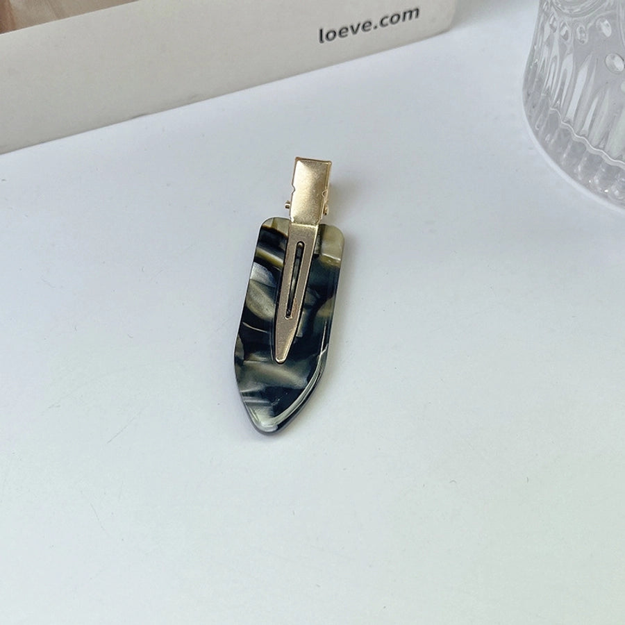 Simple Style Classic Style Color Block Acetic acid sheets Handmade Hair Clip 1 Piece