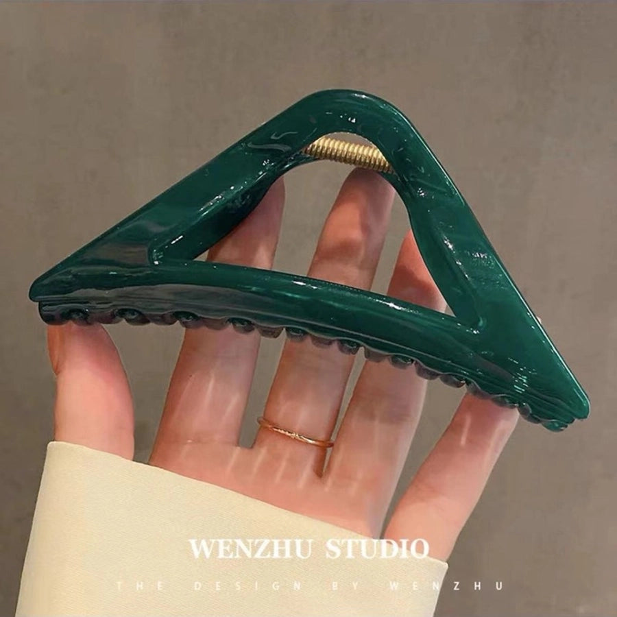 lady triangle arylic stoving varnish hair claws