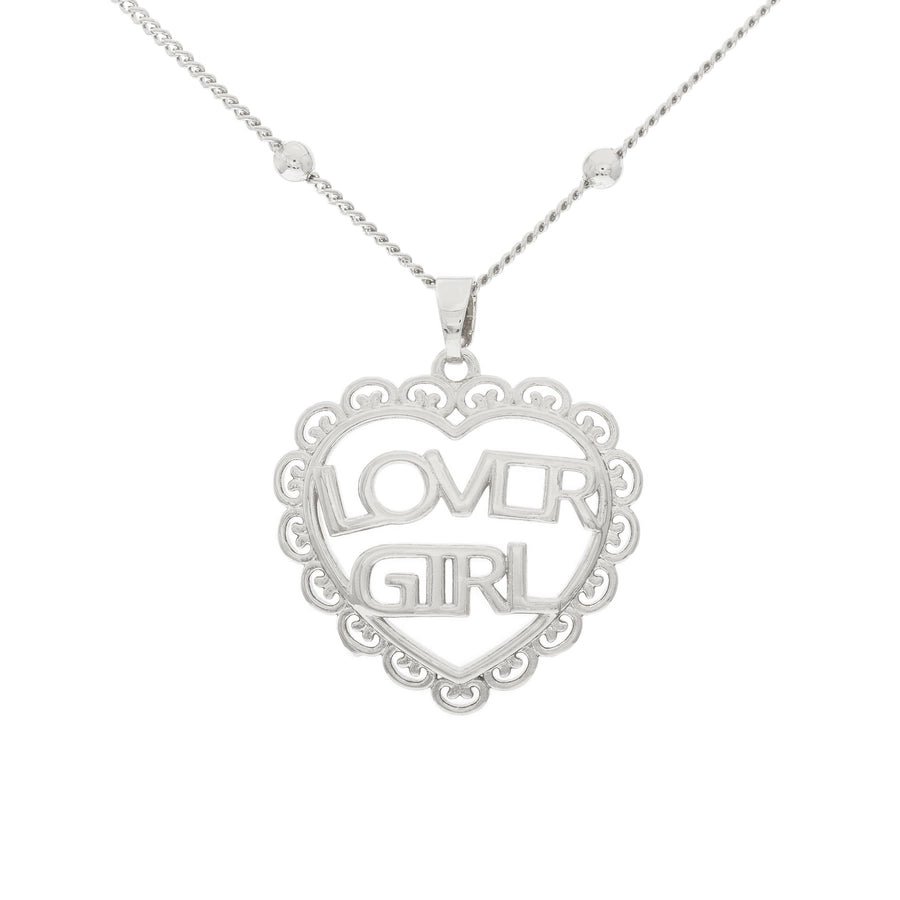 Jewelry Cute Heart Shape Copper Plating Pendant Necklace