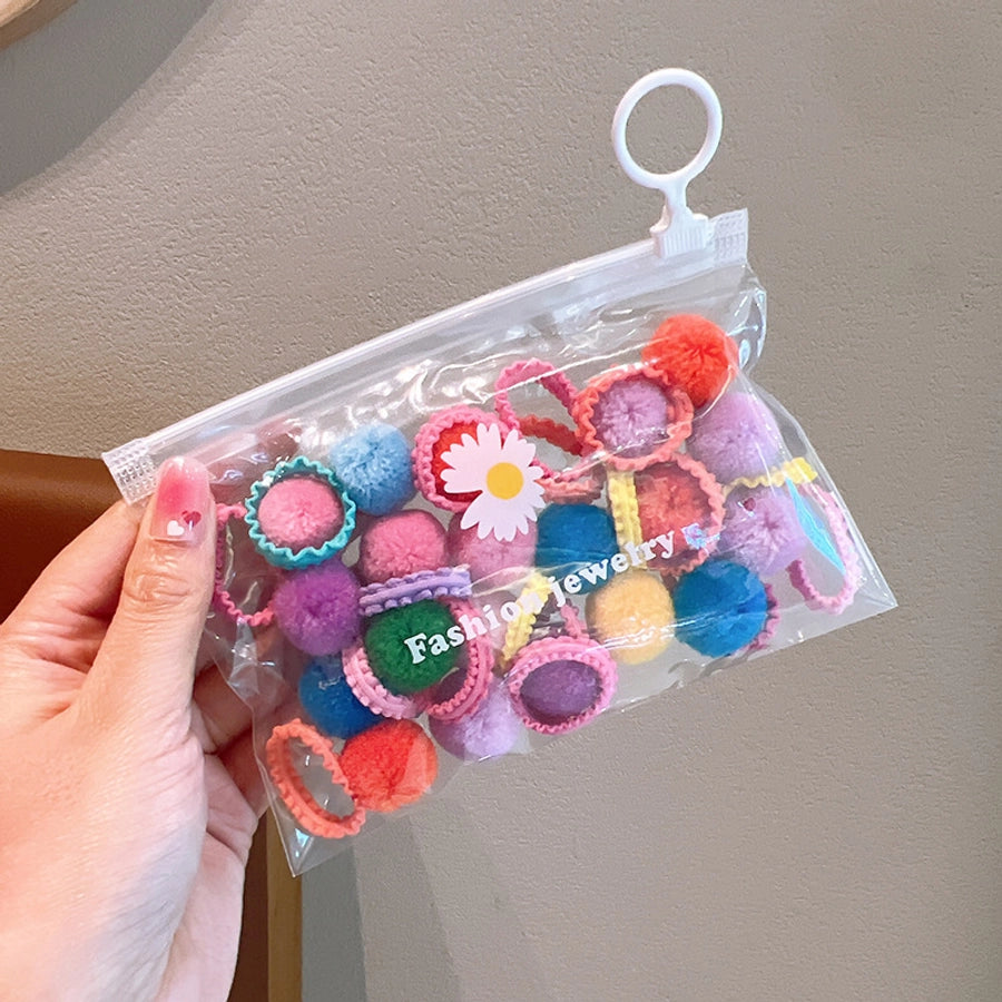 Women's Cute Solid Color Elastic Band Braid Hair Tie