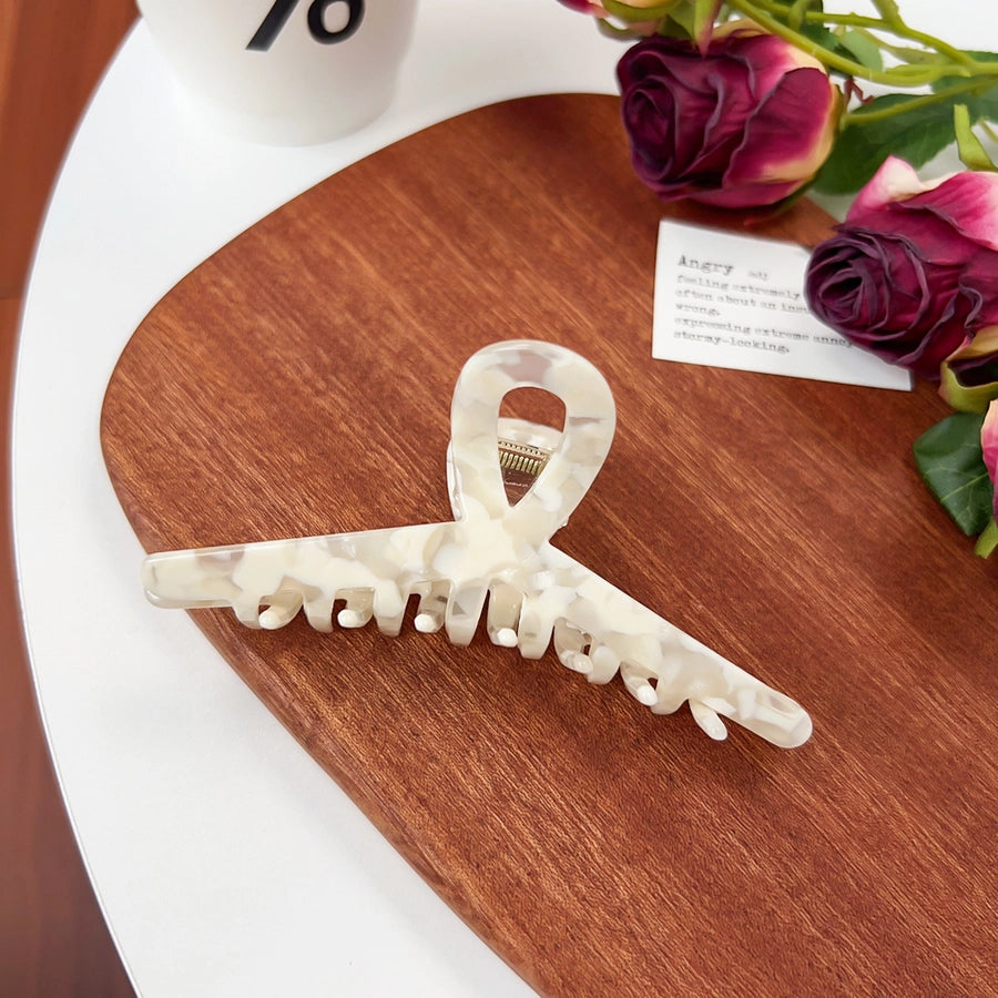 Women's Casual Marble Acetic acid sheets Hair Claws