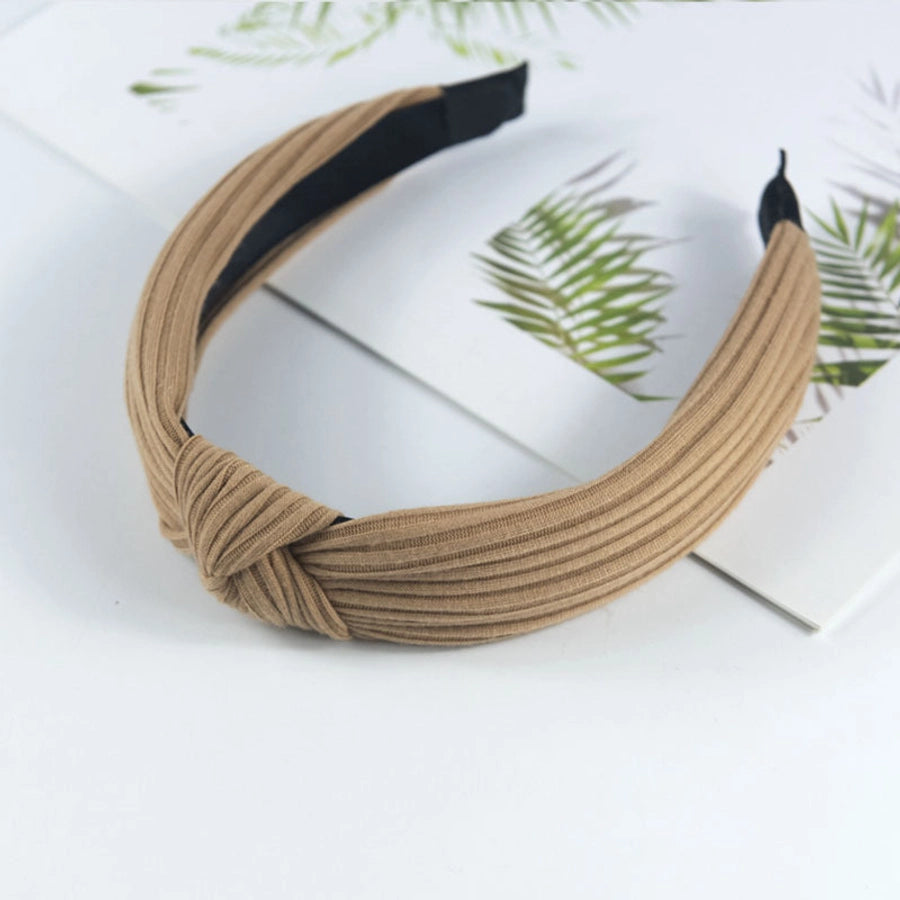 fashion solid color cloth handmade hair band 1 piece