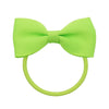 children's jewelry bow hair ring  thread belt hair accessories rubber band solid color girl small rubber band headdress