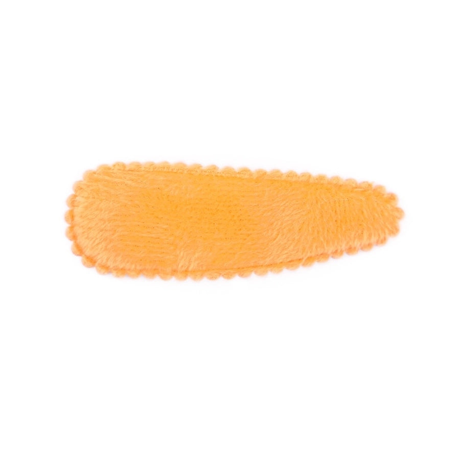 cute solid color alloy cloth hair clip 1 piece