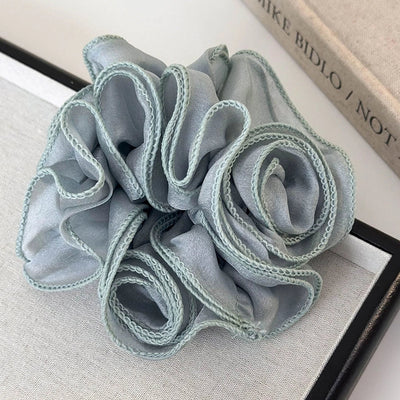 Women's Elegant Simple Style Flower Cloth Hair Tie