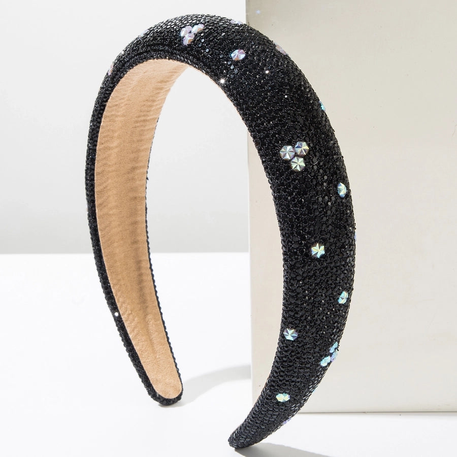 Women's Casual Vacation Classic Style U Shape Alloy Cloth Rhinestone Inlay Rhinestones Hair Band
