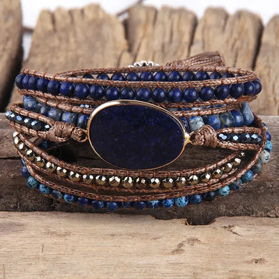 Vacation Geometric natural stone Beaded Chain Bracelets In Bulk