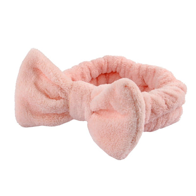 simple style bow knot cloth hair band