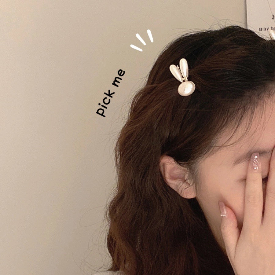 Women's Sweet Rabbit Metal Hair Clip