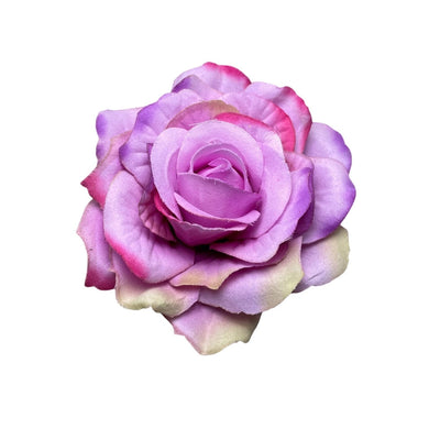 red rose flower hair clip prom party simulation flowers corsage bride 11cm hair card