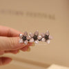 elegant flower rhinestone handmade diamond hair clip
