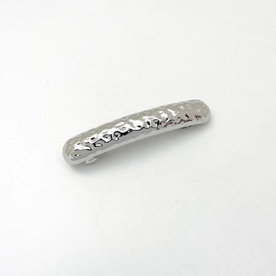 Women's Casual Elegant Simple Style Solid Color Rectangle Alloy Hair Clip