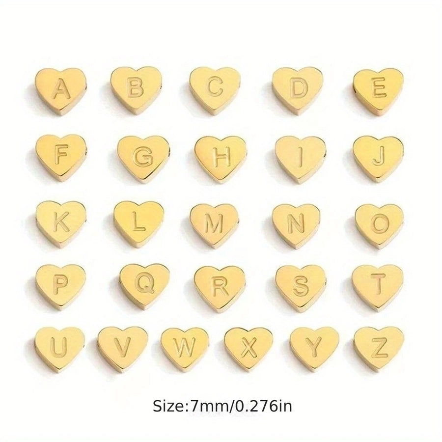 Elegant Simple Style Letter Heart Shape 304 Stainless Steel Artificial Pearl Bracelets In Bulk