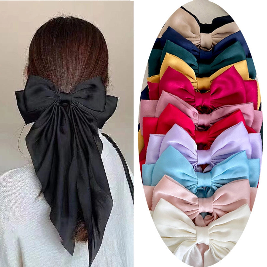 Women's Simple Style Classic Style Bow Knot Hair Tie