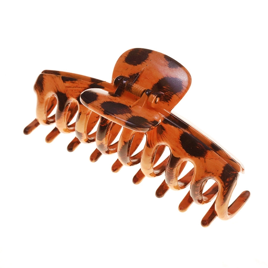 fashion flower plastic handmade hair claws 1 piece